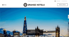 Desktop Screenshot of grangehotels.com